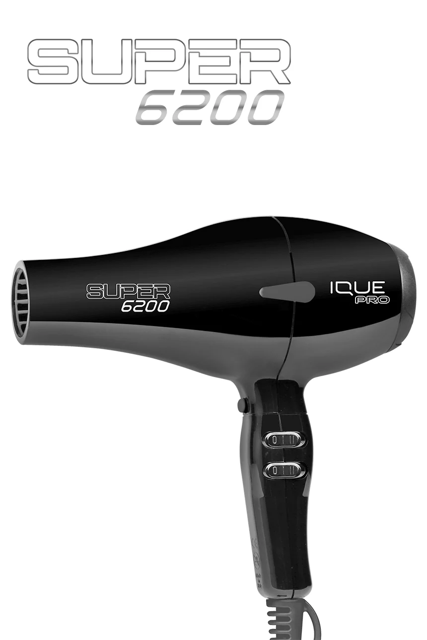 QUE HAIRDRYER BLACK 6200