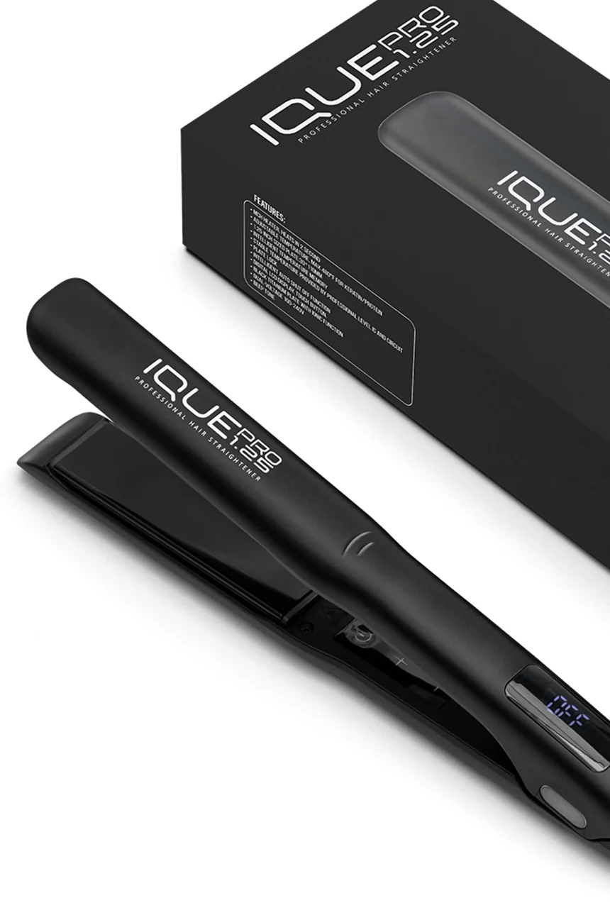QUE Flat Iron Hair Straightener 1.25